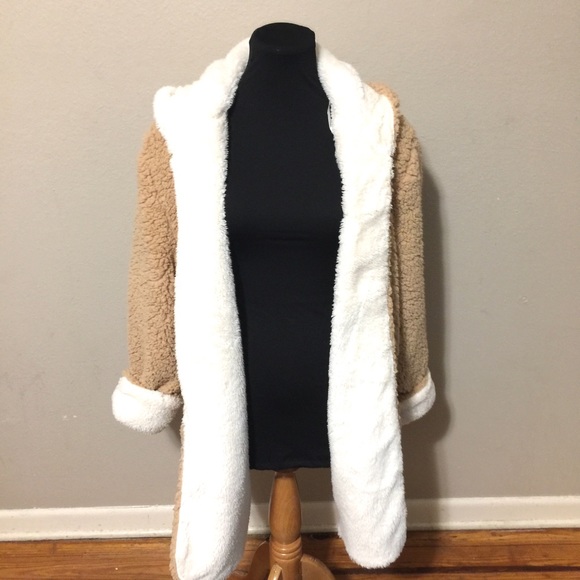 C&C California Teddy Bear Jacket NWT Sz L - Picture 5 of 8